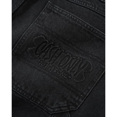 CASH ONLY BONE DENIM JEANS BLACK