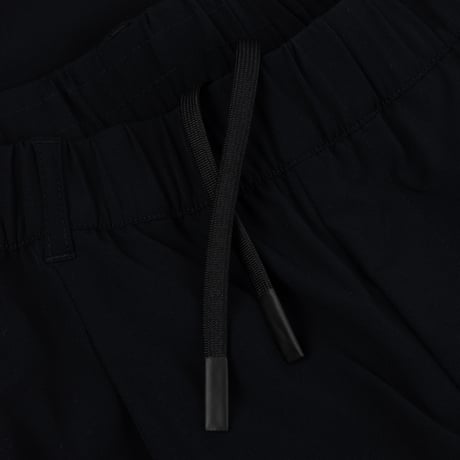 DIME PLEATED NYLON PANTS BLACK