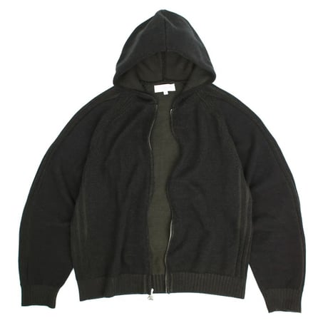 YARDSALE PHANTASY CHENILLE HOOD BLACK