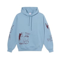 POLAR SKATE CO. DAVE HOODIE | THE END DOVE BLUE