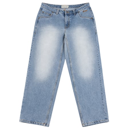 DIME CLASSIC RELAXED DENIM SANDBLASTED BLUE