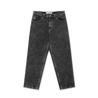POLAR SKATE CO. 93 PANTS SILVER BLACK