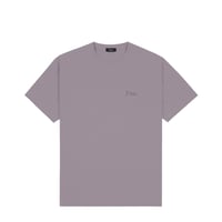 DIME CLASSIC SMALL LOGO TEE PLUM GRAY