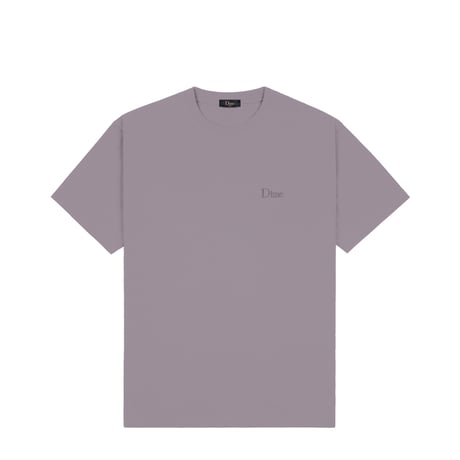 DIME CLASSIC SMALL LOGO TEE PLUM GRAY