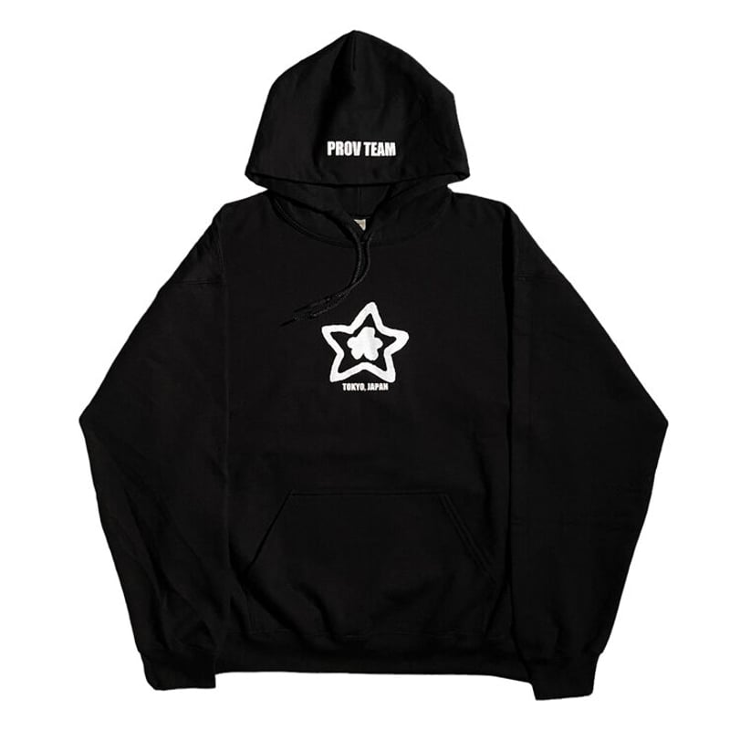 prov×starteam パーカー Lサイズ STAR TEAM X PROV HOODIE BLACK | PROV ONLINE STORE