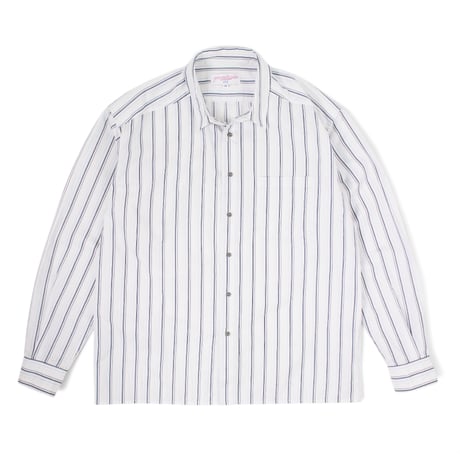 YARDSALE NIGHTLINE STRIPE SHIRT BLUE