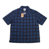 GRAMICCI CHECKERD RAYON SHIRT MID NIGHT