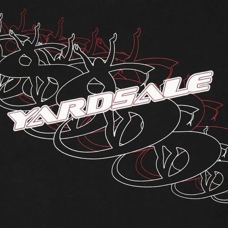 YARDSALE JEANS COⅡ TEE BLACK