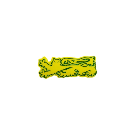CARPET COMPANY LION ERASER GREEN/YELLOW