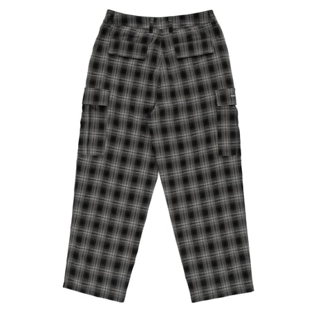 POP TRADING COMPANY CHECKED CARGO PANTS