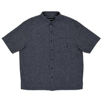 QUASI KALVIN SS BUTTON UP NAVY