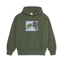 POLAR SKATE CO. WE BLEW IT AT SOME POINT ED HOODIE GREY GREEN
