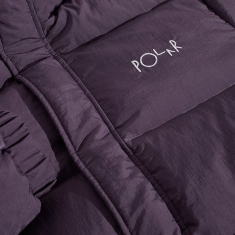 POLAR BASIC PUFFER DARK VIOLET