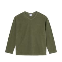 POLAR SKATE CO. SCOTT SWEATER ARMY GREEN
