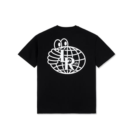 LAST RESORT AB ATLAS MONOGRAM S/S TEE BLACK