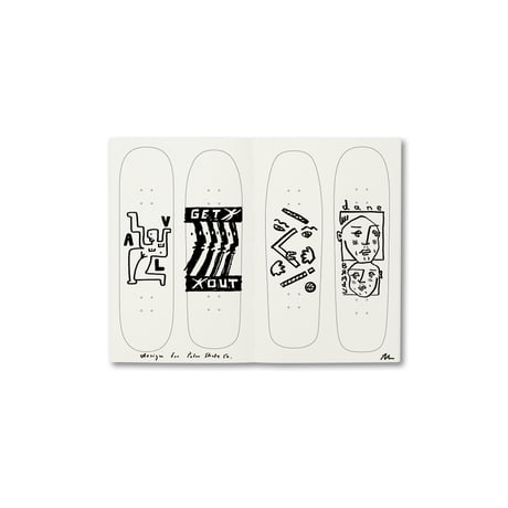 POLAR SKATE CO. DECK BOOK BLACK
