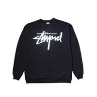 DEAR SKATING STUPID CREWNECK BLACK