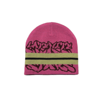 LATENITESTARS LOGO BEANIE RED