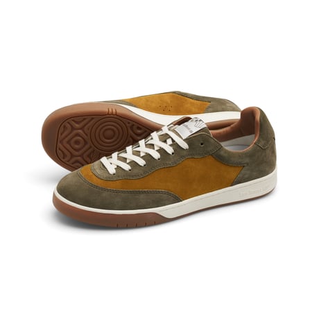 LAST RESORT AB CM001 SUEDE NEW OLIVE / GUM / G.BROWN / WHITE