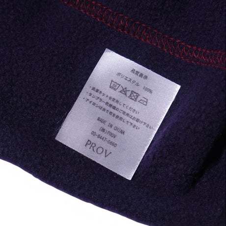 PROV REVERSIBLE FLEECE BEANIE PURPLE / MAROON