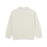 POLAR SKATE CO. ALEX SWEATER IVORY GREY MELANGE