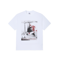 POLAR SKATE CO. CHAINSAW TEE WHITE