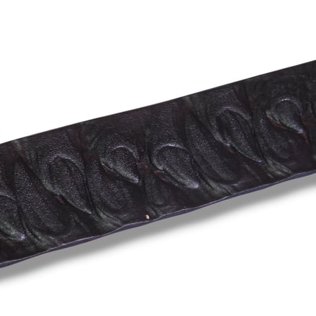 T's BELTS TEETH BLACK