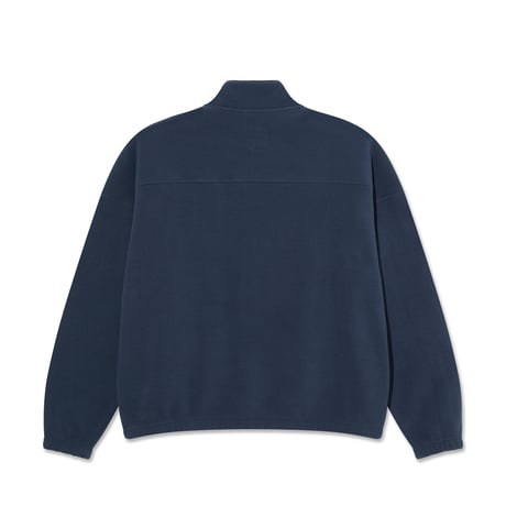POLAR SKATE CO. IVAN HALF ZIP SWEATSHIRT GREY BLUE