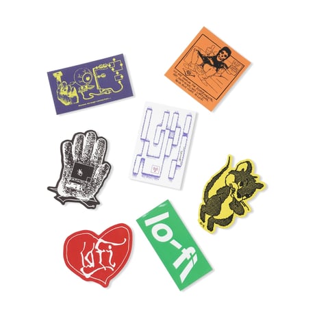LO-FI CONNECTION STICKER PACK MULTI