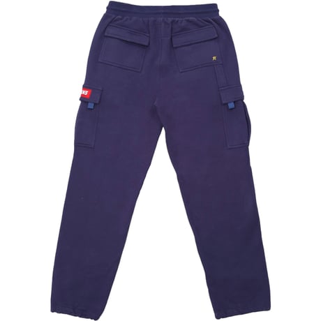 CARPET COMPANY CARGO SWEATPANTS DEEP BLUE