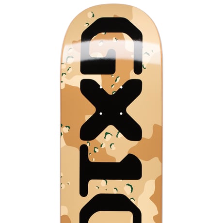 GX1000 OG LOGO CAMO DECK BLACK 8.25