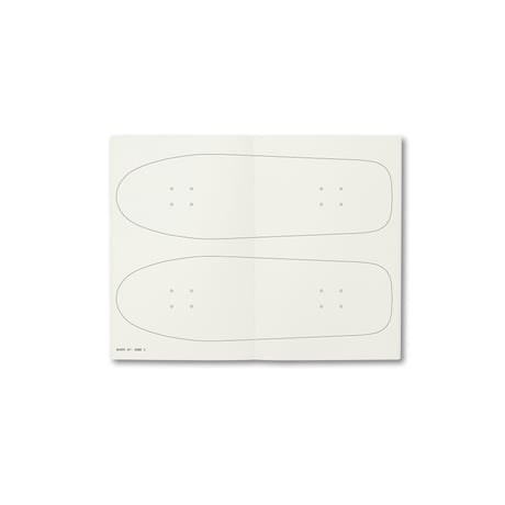 POLAR SKATE CO. DECK BOOK BLACK