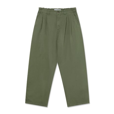 POLAR SKATE CO. RAILWAY CHINOS GREY GREEN