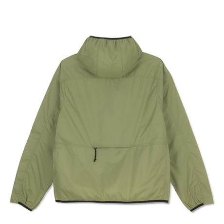 POLAR SKATE CO. PACKABLE ANORAK JACKET DIRTY GREEN