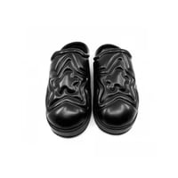 STAR TEAM MULE SLIPPERS BLACK