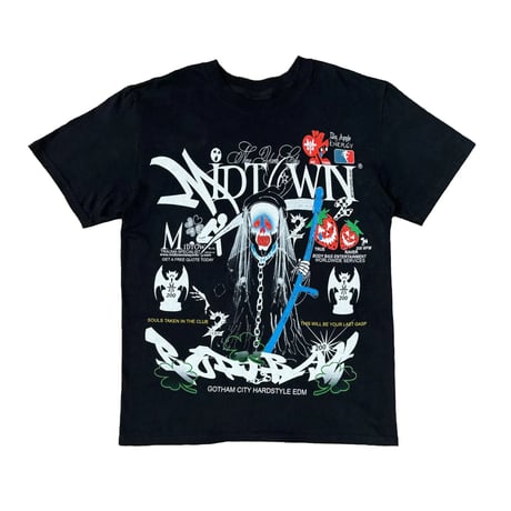 MIDTOWN BODYBAG REAPER TEE BLACK