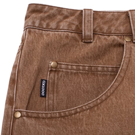 GX1000 BAGGY PANT BROWN