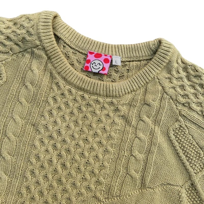 starteam fuckthisindustry punkandyo ニット Mead Sweater - Hot Pink