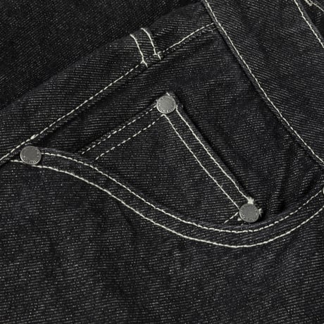 DIME CLASSIC DENIM SHORTS BLACK WASHED