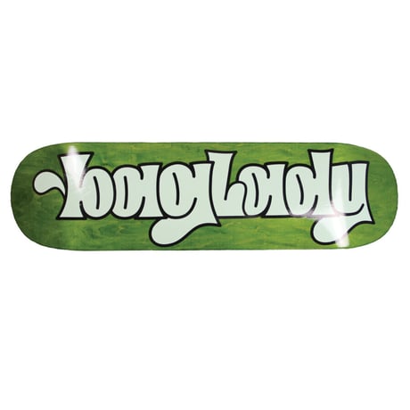 BAGLADY THROW UP GREEN DYE DECK 8.25