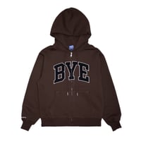 BYE JEREMY BYE HOODIE BROWN