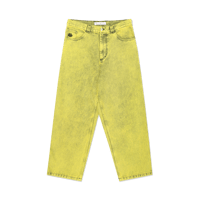 POLAR SKATE CO. BIG BOY PANTS DEMON CHILD LEMON BLACK