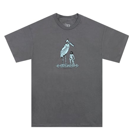 BRONZE 56K HARDWARE HISTORY TEE CHARCOAL