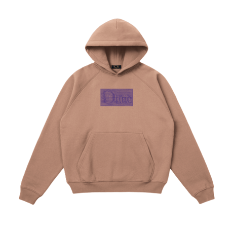 DIME CLASSIC DON'T LOOK HOODIE SEPIA