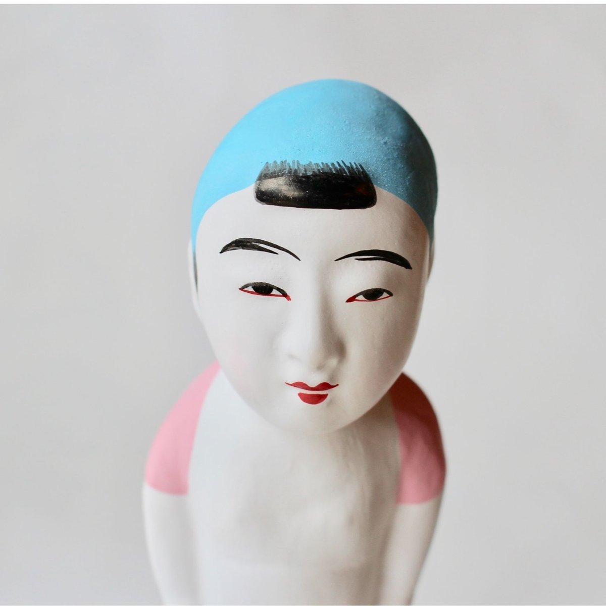 min様【郷土玩具】青森・会津・長崎　3点 赤べこ 3号（15cm）野沢民芸 赤ベコ 民芸品 会津張り子 郷土玩具