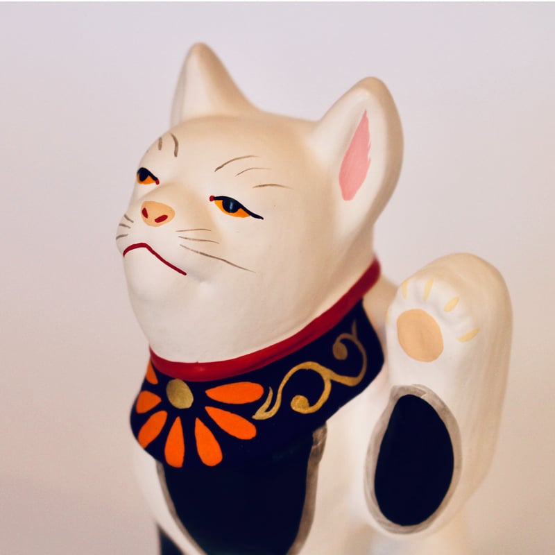 招き猫人形 7番招き猫 | 筑前津屋崎人形巧房ネットストア【公式】
