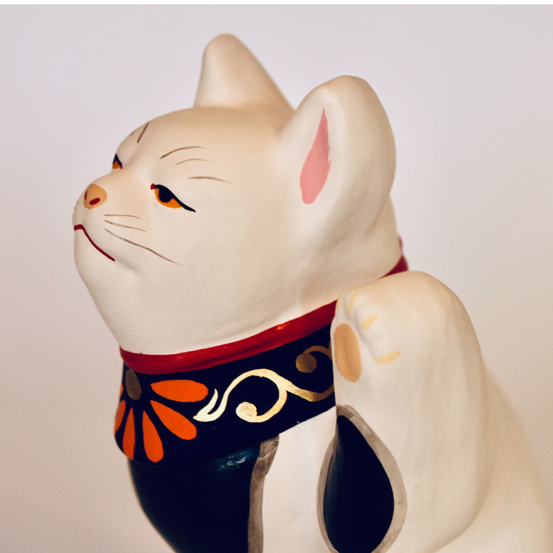 津屋崎人形　招き猫 7番招き猫 | 筑前津屋崎人形巧房ネットストア【公式】