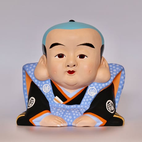 福助人形 Yahoo!オークション - 戦前 博多人形 福助 高さ約20cm 人形師