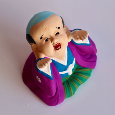 福助人形 光源氏 可愛い日本人形 Vintage Japanese Folk Art:福助人形