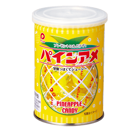 パインアメ缶
